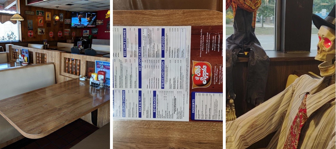 Red Apple Restaurant Menu