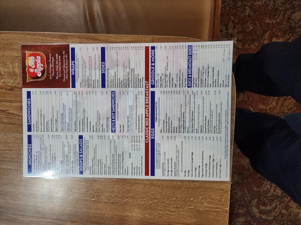 Red Apple Restaurant Menu image 4